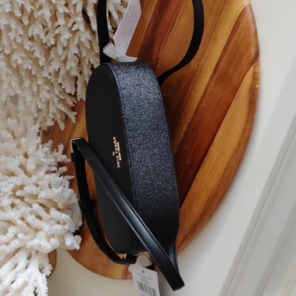 Kate Spade 💥 NWT 💥 Glittery Black Crossbody Bag. Glimmer - NEVER WORN! - Picture 7 of 17